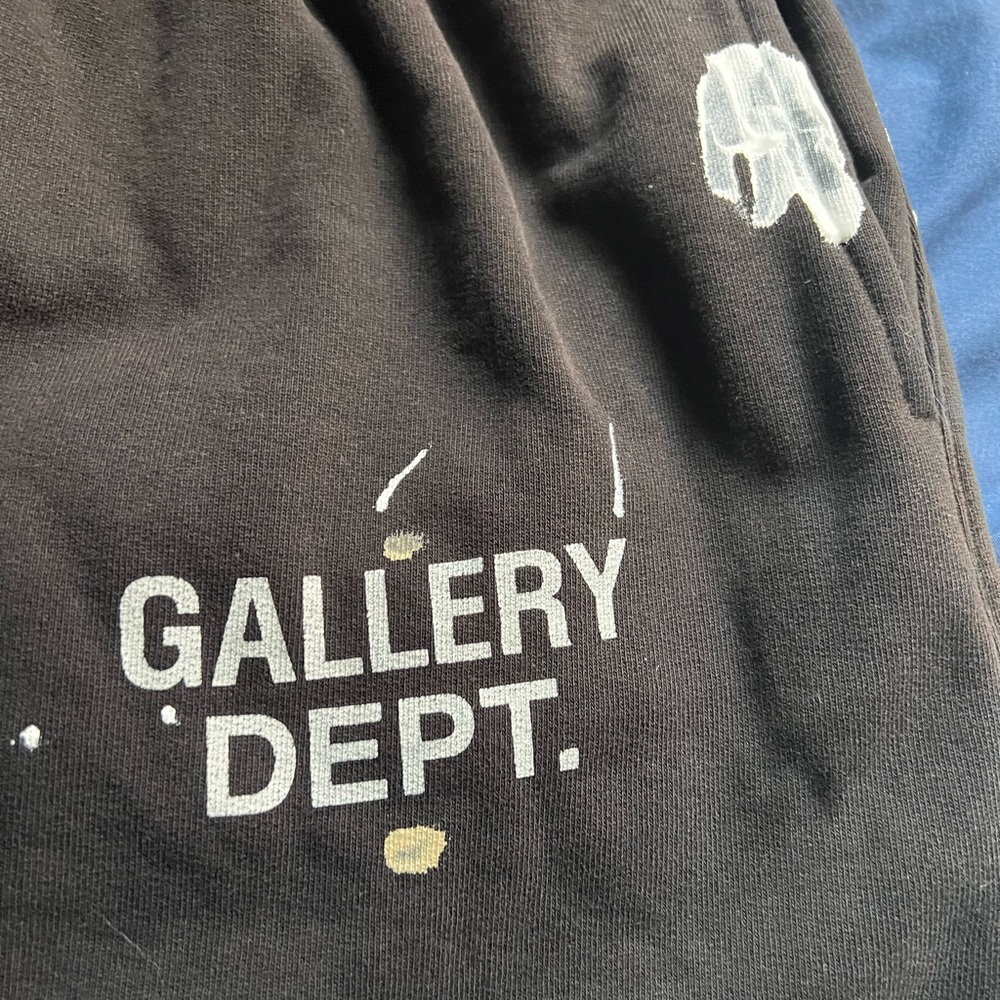 gallery dept pants washed black